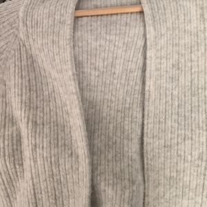 Ann Taylor Grey Cardigan